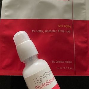 Lightstim photo serum and sheet masques (2)